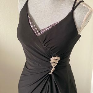 Long black formal dress